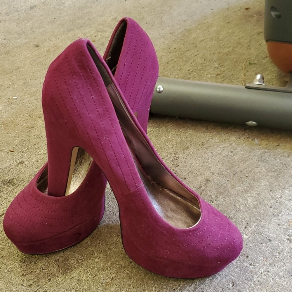 Purple heels